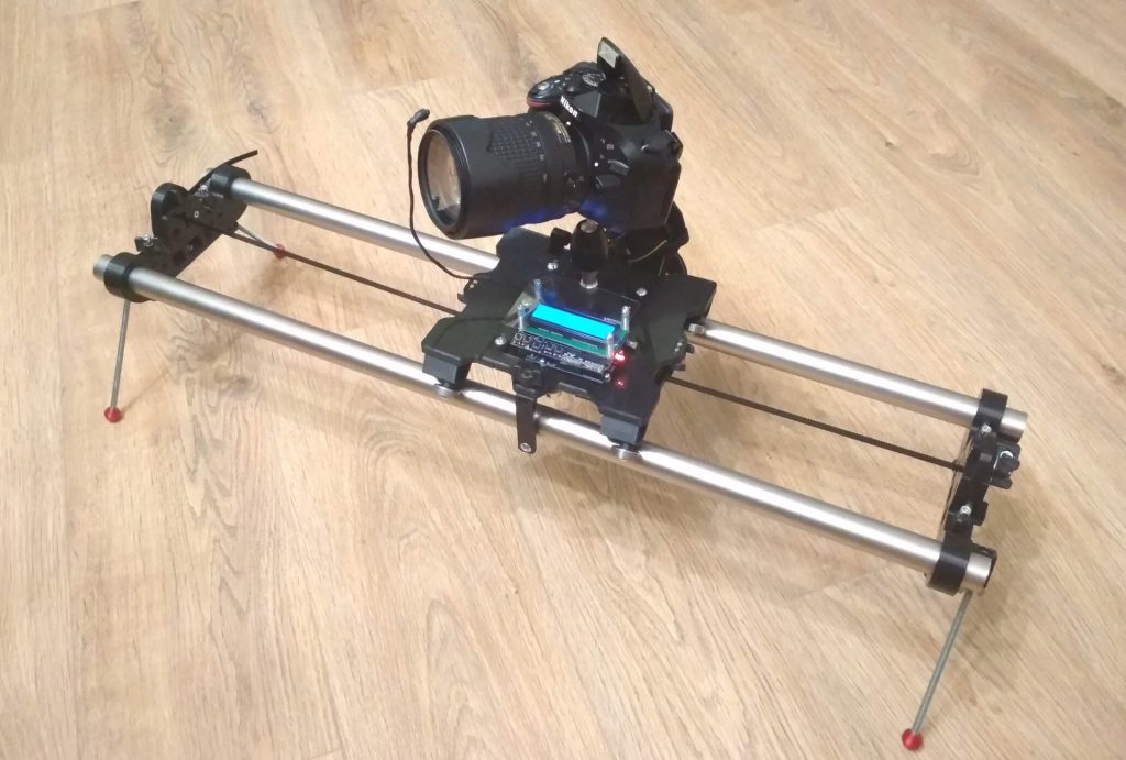 ArduLapse MAXI Drive - TimeLapse camera slider & dolly & rail, časozberné vídeo